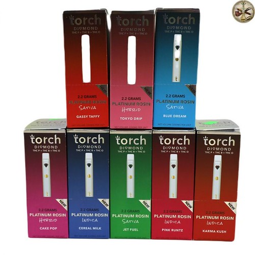 Torch Diamond - THC (P+B+O) Platinum Rosin 2.2Grams