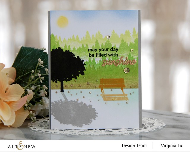 Altenew-Sunrise in the Park Stamp Set
