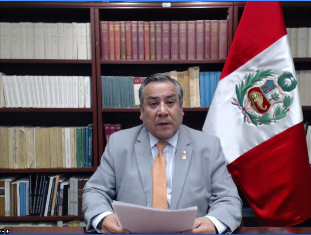 Perú en la OEA : Gustavo Lino Adrianzén Olaya (Foto: OEA).