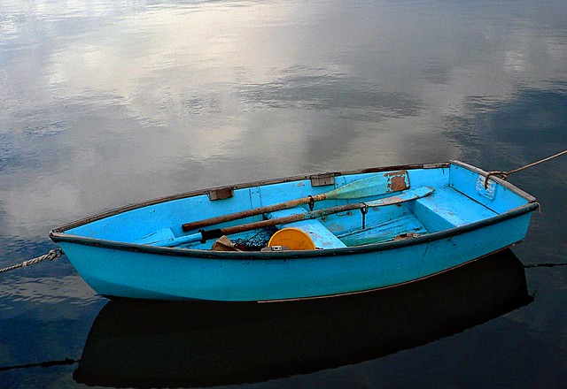 The Blue Boat.