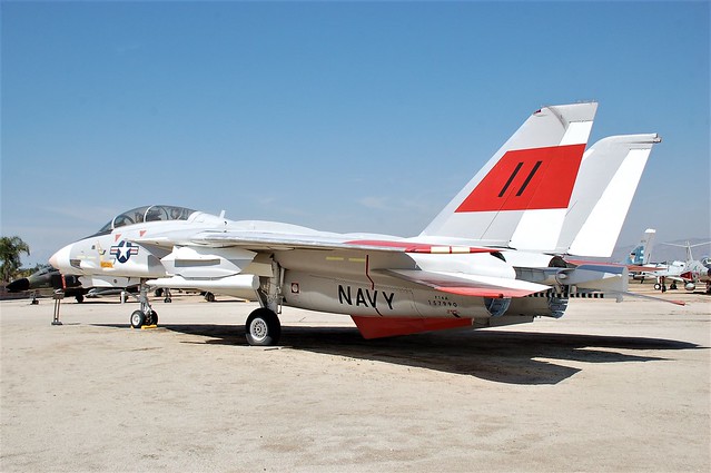 F-14A Tomcat ,U. S. Navy (157990), California, Riverside, March Field Air Museum