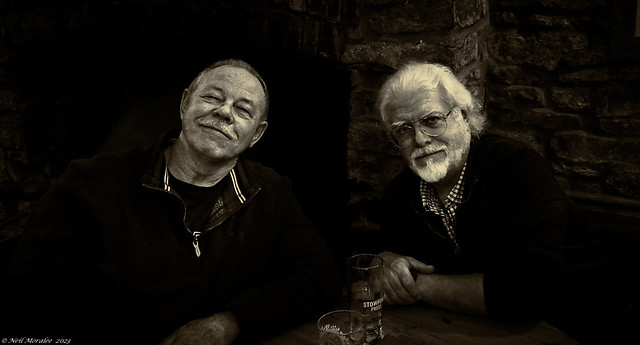 Old men, cider and tall tales.
