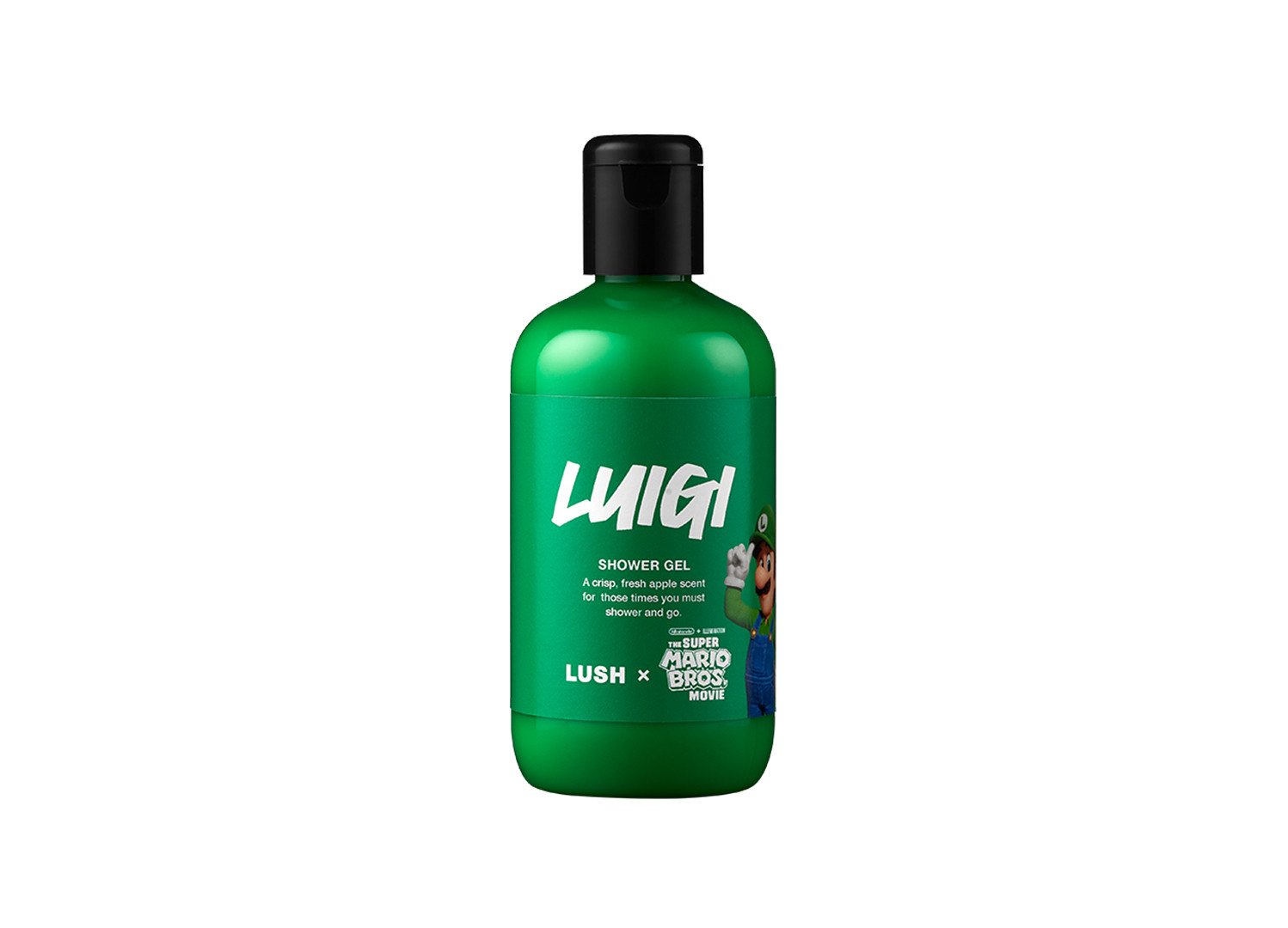 Lush_LUSH x Super Mario Bros Movie_Luigi Shower Gel_Product Sho_Compressedt