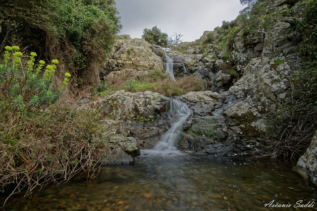 Cascata di S'Egua Murra - Primo salto (Dolianova)