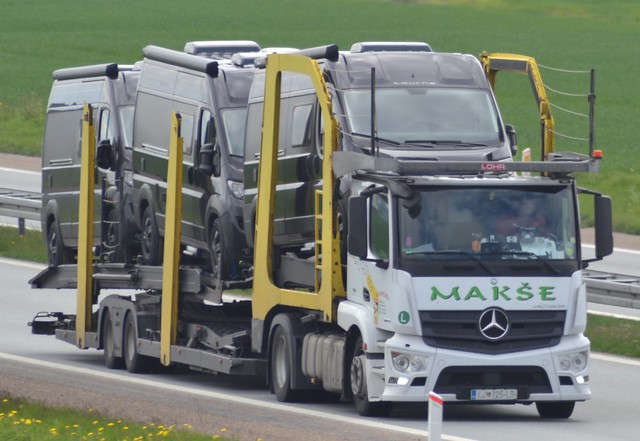 Mercedes Actros - Makše Transporti, d.o.o. - SLO  LJ 725 LB .