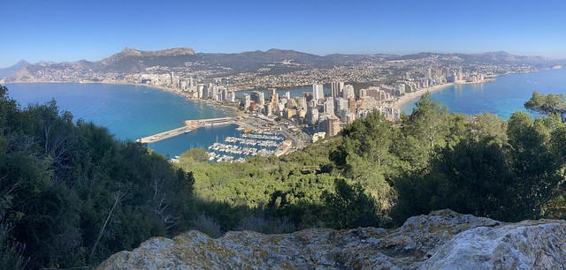 Calpe, viewed from Ifac rock