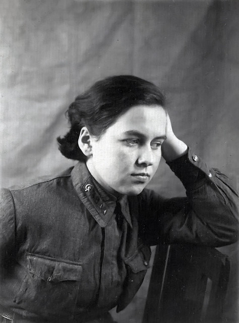 Foreman of the medical service Dmitrievskaya V.A., 1941