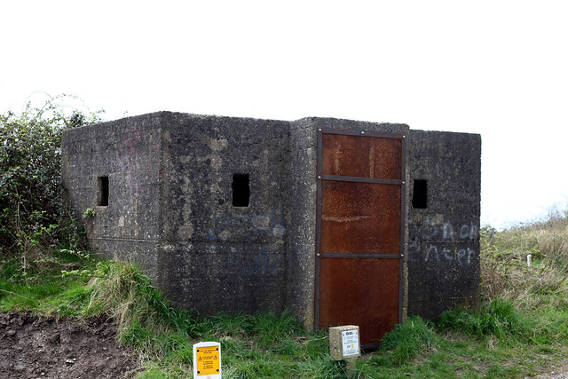 Roosecotes Sands Pillbox Barrow in Furness April 2023