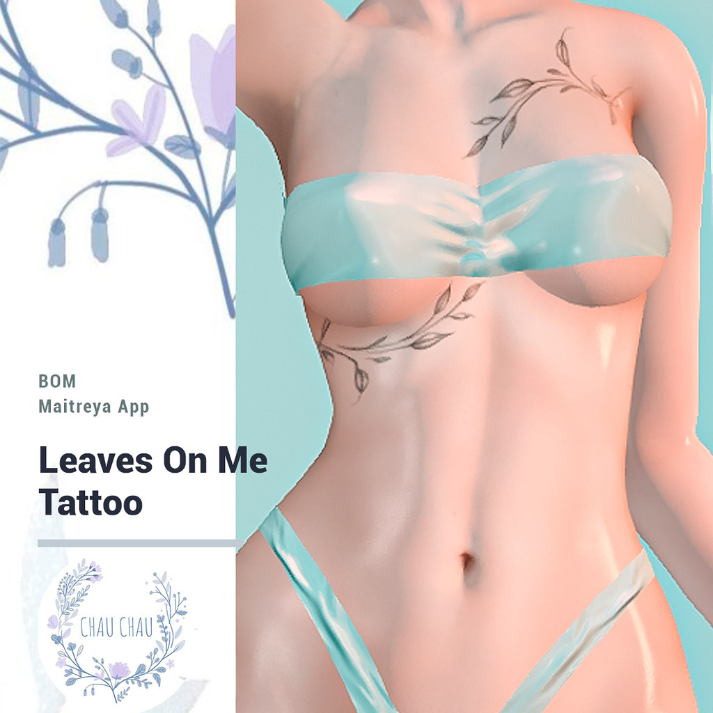 Leaves On Me Tattoo (Maitreya / BOM)