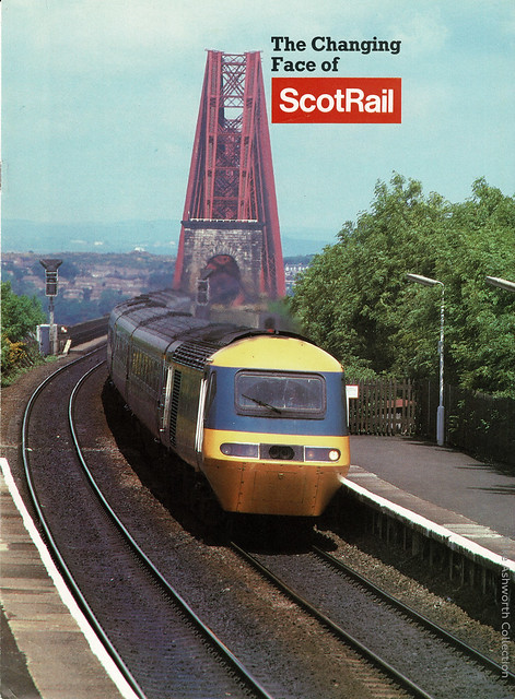 The changing face of ScotRail : brochure issued by British Rail, Scottish Region - ScotRail : 1986 : cover