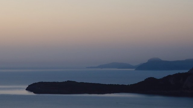 Sunrise at Cap Formentor - view to Cap des Pinar and Cap Ferrutx