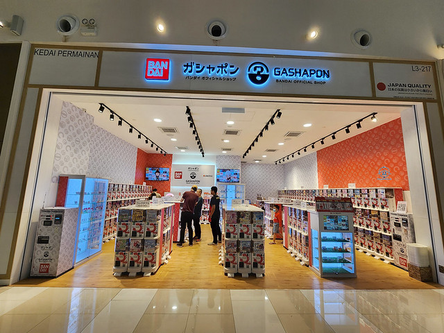 gashapon bandai official shop malaysia
