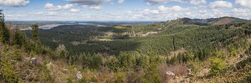 Northern panorama from Kennedy Creek Peak