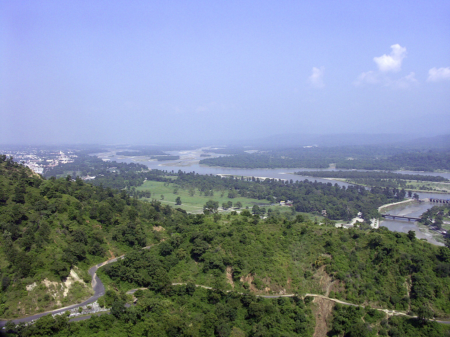 Харидвар сверху, Индия 2005