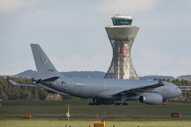 T-060 | Airbus A330-243MRTT | Royal Netherlands Air Force | (Multinational Multi-Role Tanker Transport Fleet) | Newcastle Airport | 08/04/2023