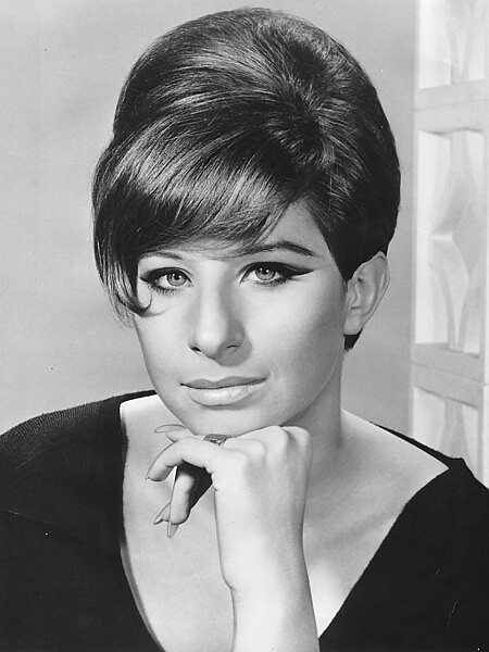 Barbra Streisand in 1966, public domain