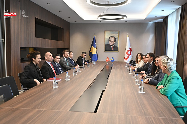 Sastanak sa Ljumirom Abdidžikuom, predsjednikom Demokratskog saveza Kosova (LDK)