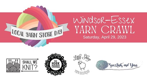 We four stores are excited to be participating in the annual Local Yarn Store Day on Saturday, April 29th!