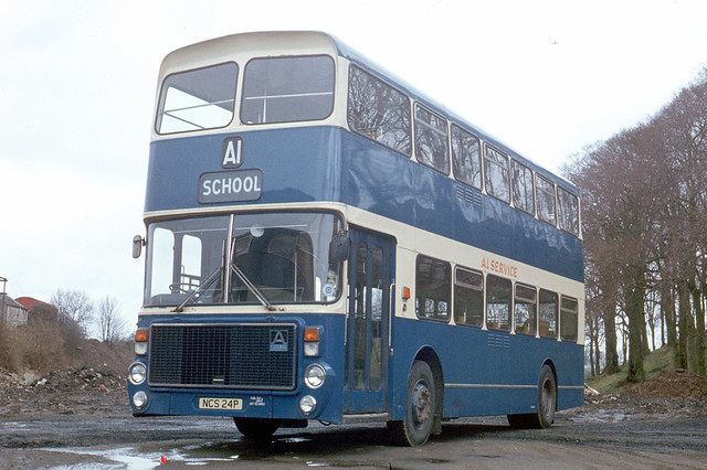Ayrshire Bus Owners ( A1 Service ) Ltd . T. Hunter . Crosshouse , Ayrshire , Scotland . NCS24P . Crosshouse , Ayrshire , Scotland . Monday afternoon .20th-March-1978