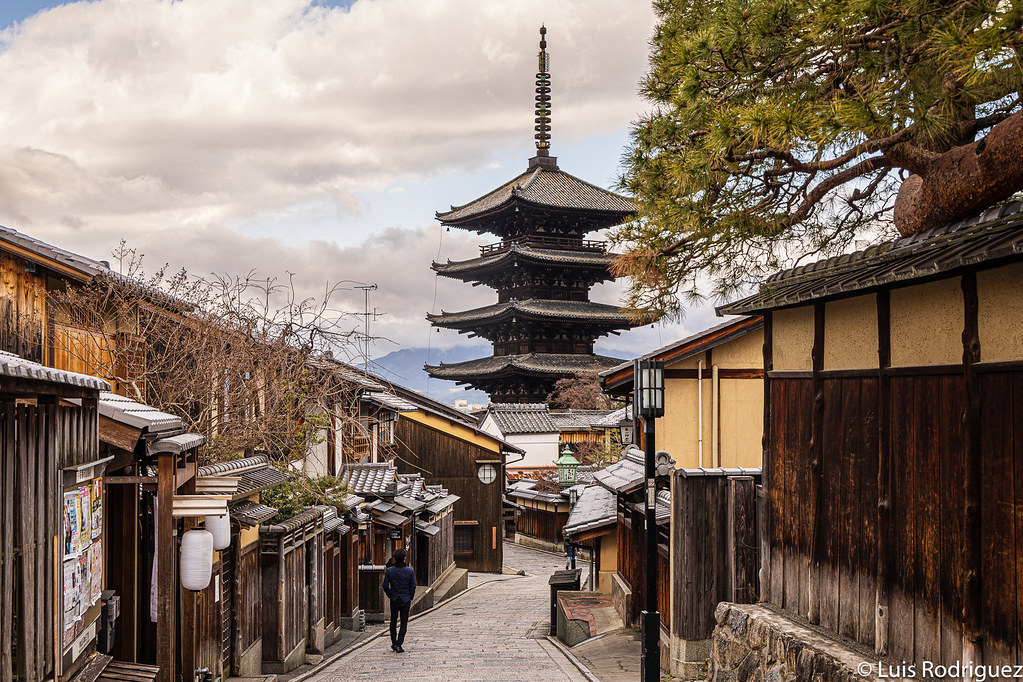 Pagoda Yasaka, por las cuestas de Higashiyama