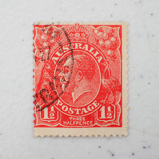 World Stamps - AUSTRALIA 1922 2d