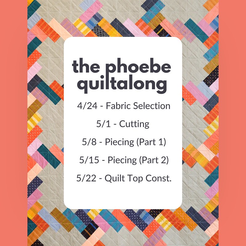 The Phoebe Quiltalong - Kitchen Table Quilting