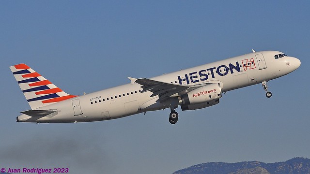 LY-CCK - Heston Airlines - Airbus A320-232 - PMI/LEPA