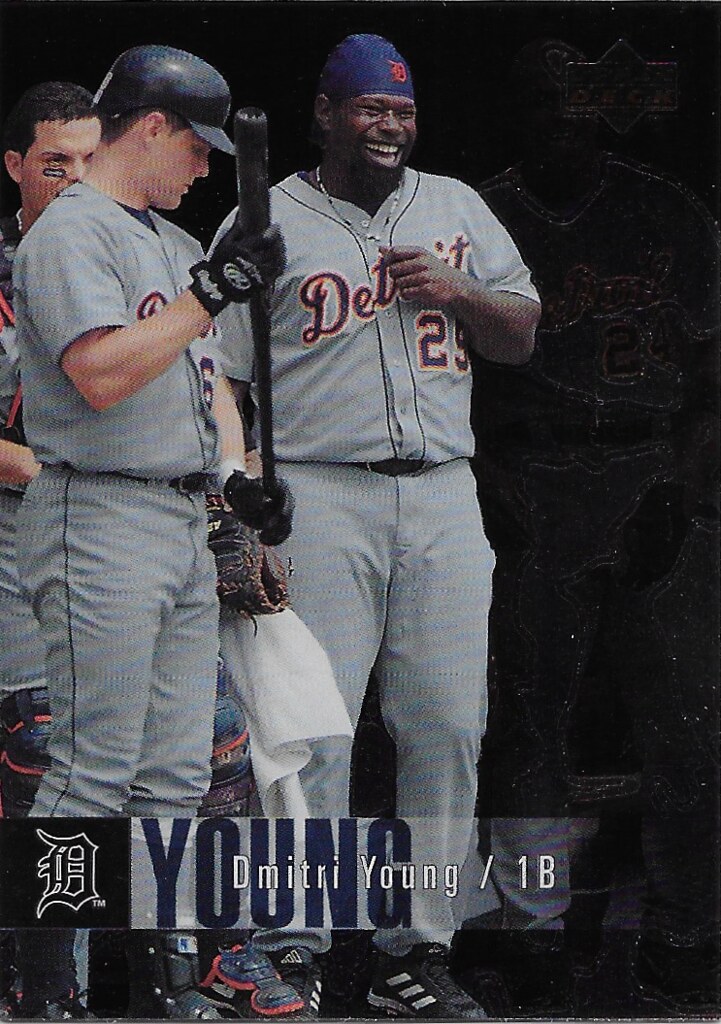 Rodriguez, Ivan - 2006 Upper Deck Special F-X Blue #175 (cameo with Dmitri Young)
