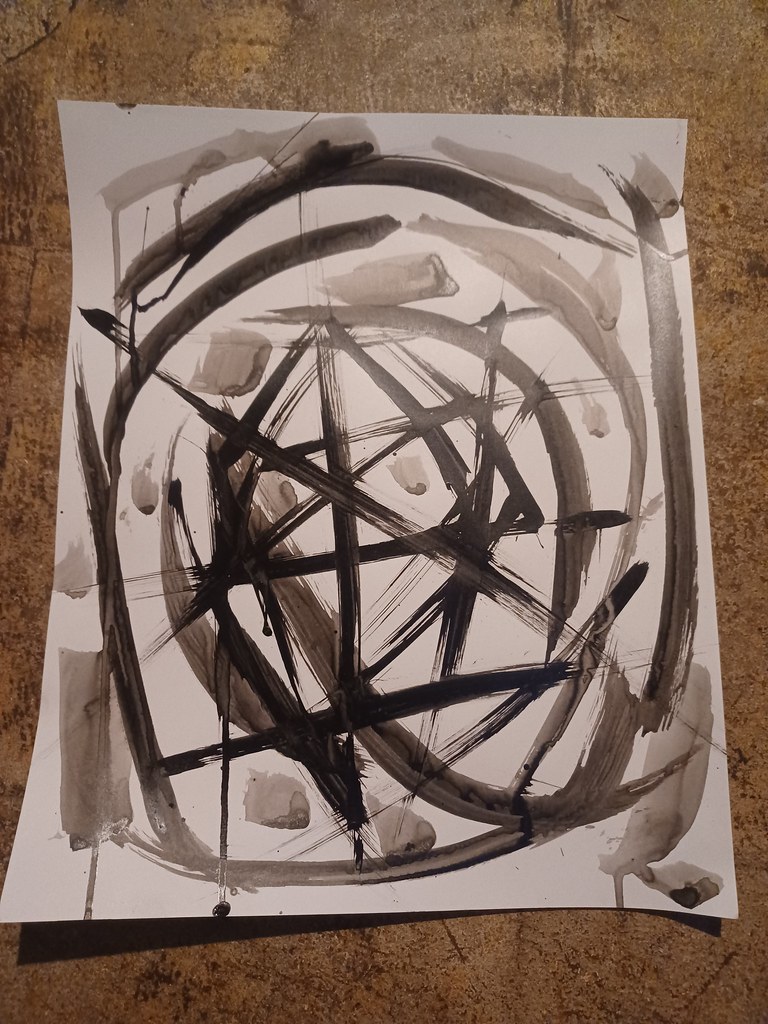 Experimental Abstract Ink Drawing 1 | LaShawn Hanns | Flickr
