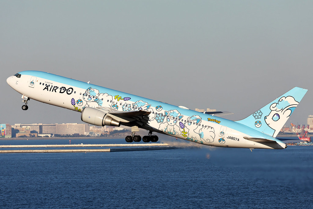 Air Do | Boeing 767-300ER | JA607A | Pokémon Rokon Jet | T… | Flickr