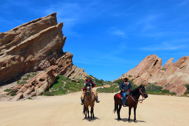 IMG_1127 Horseback Riders at Vasquez Rocks