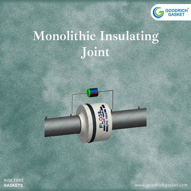 Monolithic Insulating Joint gasket in the USA By Goodrich Gasket.