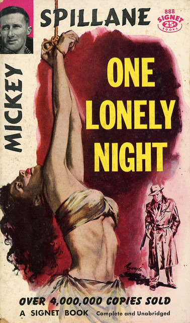 Signet Books 888 - Mickey Spillane - One Lonely Night
