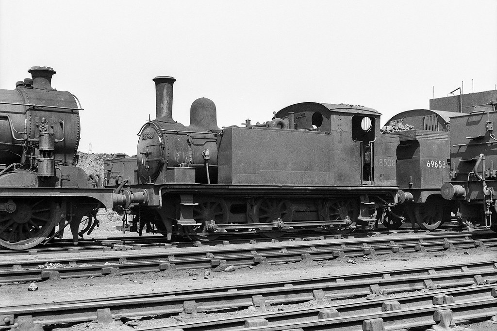 J69 BR 68538 at Stratford c1959 | The photographer and date … | Flickr