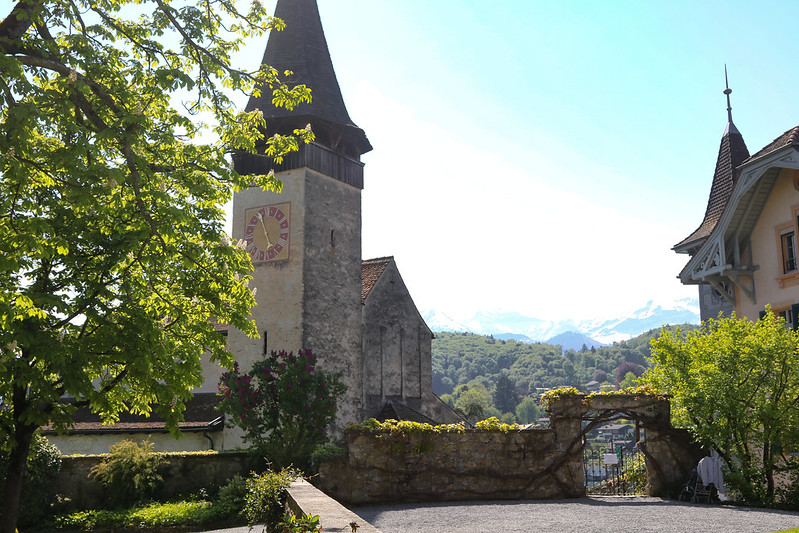Spiez and Oberhofen castles, Interlaken