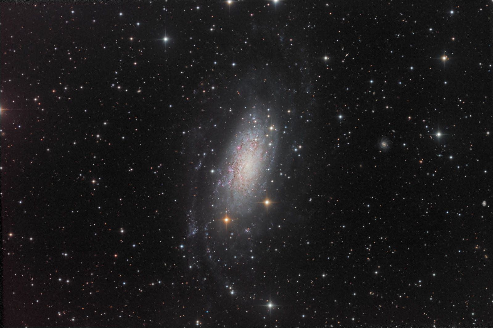 NGC 3621 - LRGB
