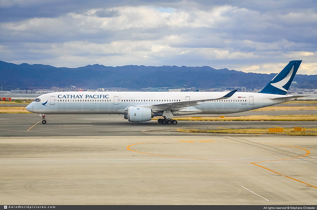 KIX | #CathayPacific #A350 #B-LXE | #AWP-CHR • 2022