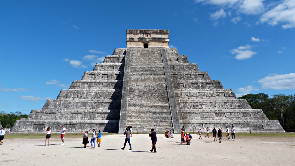 El Castillo (Kukulcán). Chichén Itzá, Yucatán 🇲🇽