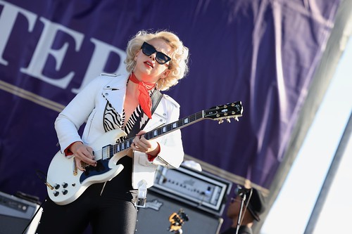 Samantha Fish at French Quarter Fest 2023. Photo by Michele Goldfarb.
