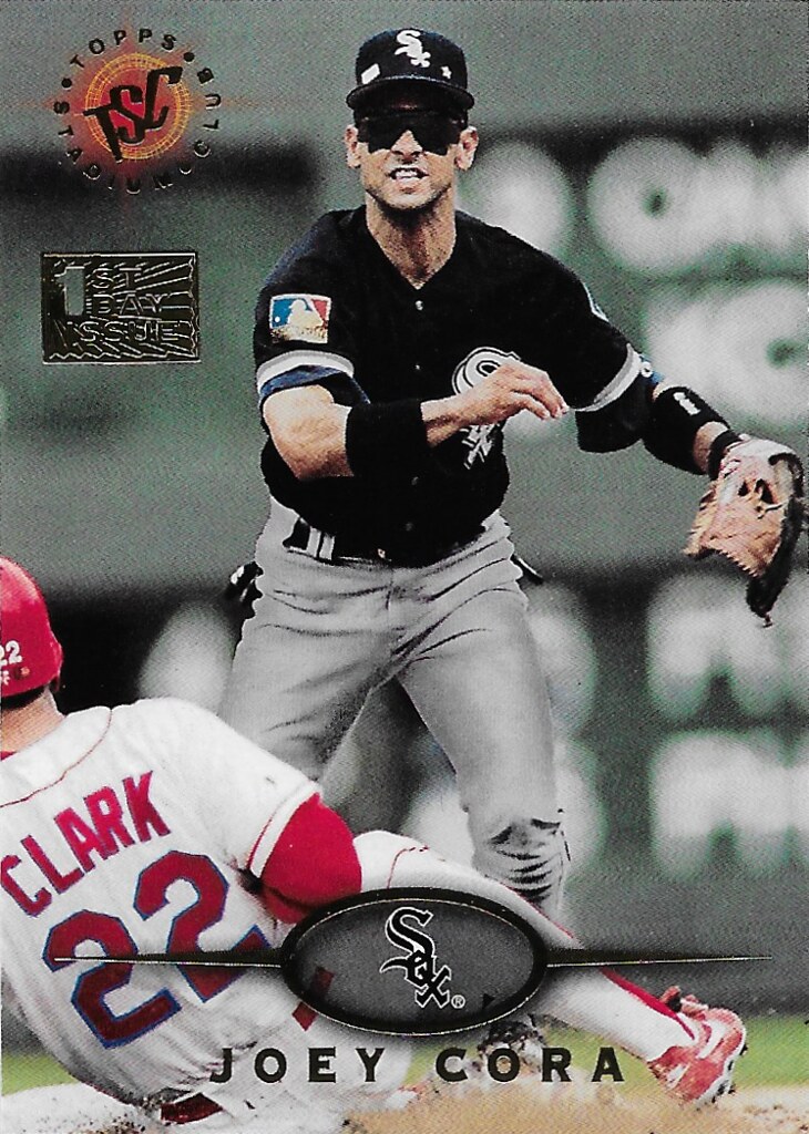 Clark, Will - 1995 Stadium Club 1st Day Issue #33 (cameo with Joey Cora)