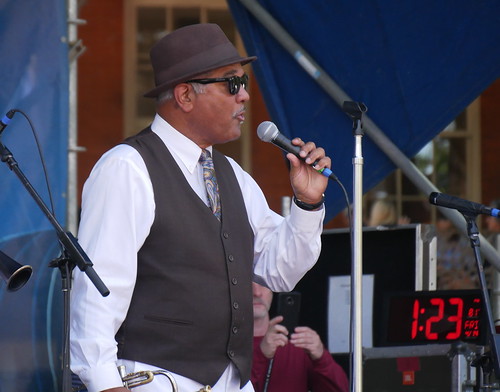 Wendell Brunious at French Quarter Fest 2023. Photo by Louis Crispino.