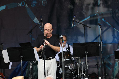 Tim Laughlin at French Quarter Fest 2023. Photo by Michele Goldfarb.