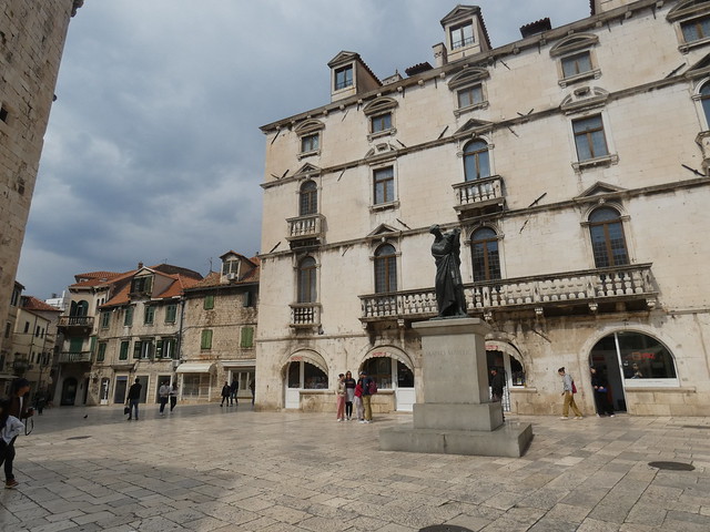 Milesi Palace in Voćni Trg, Split, Dalmatia, Croatia, 9 April 2023