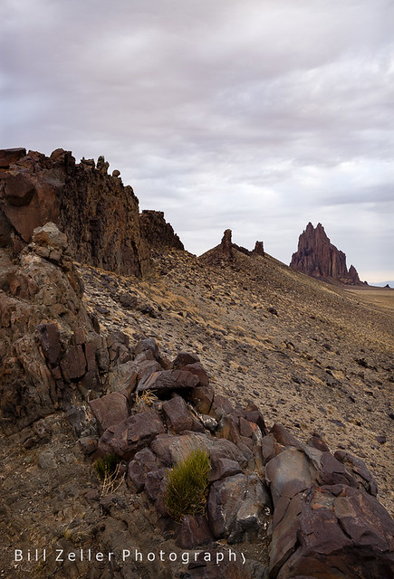 Ship Rock and Volcanic Dyke, Navajo Nation, New Mexico