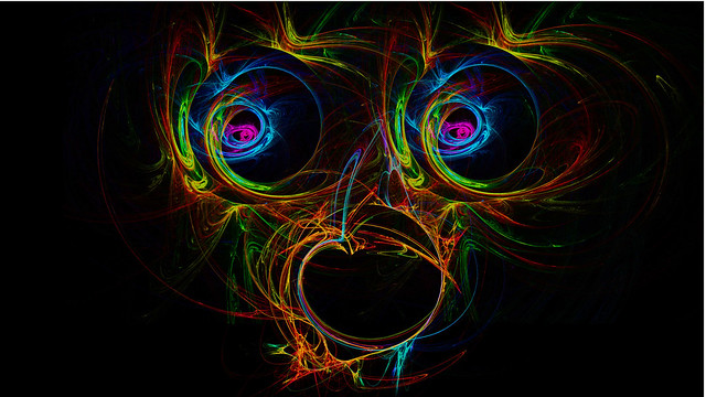 the face in the fractal