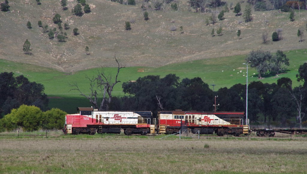 T414 T414-T345 at SCT Barnawatha Nth Depot | Kobey Diamond | Flickr