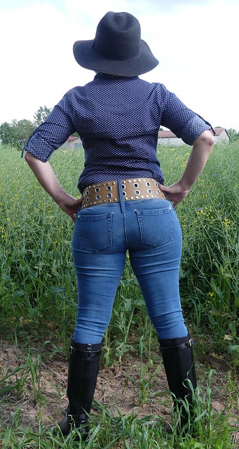 Wide jeans belt P1020671