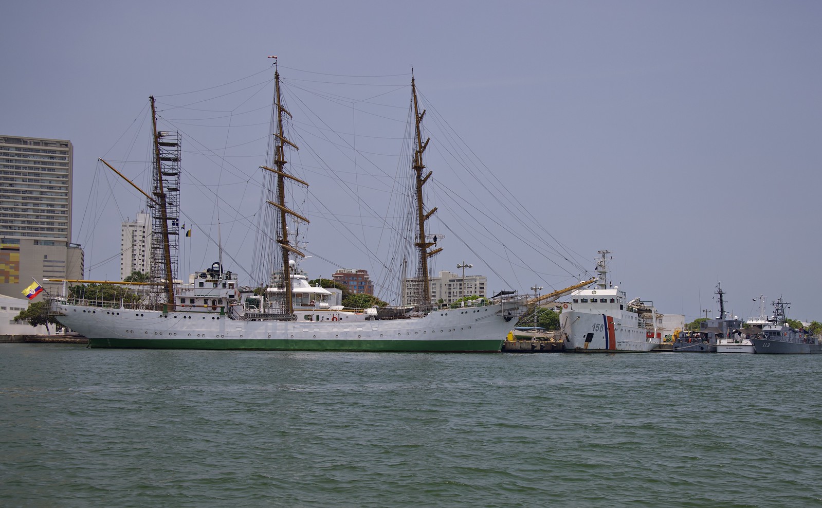 'Gloria' Columbian navy sailing ship