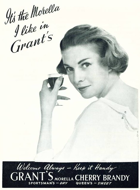 GRANT'S Morella Cherry Brandy - 1958