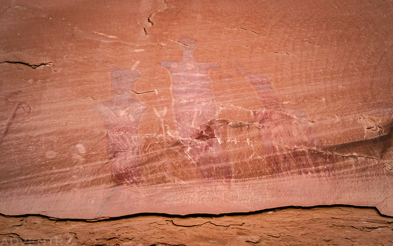 Tall Faded Pictographs